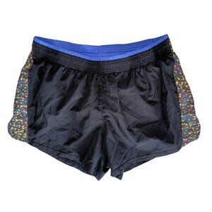 Black Dri Fit Women's Athletic Shorts Built In Underwear Medium